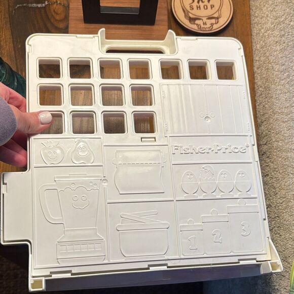 Vintage Fisher-Price Bright Kitchen Playset - Picture 5 of 10